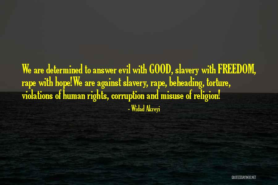 Human Rights Violations Quotes By Widad Akreyi