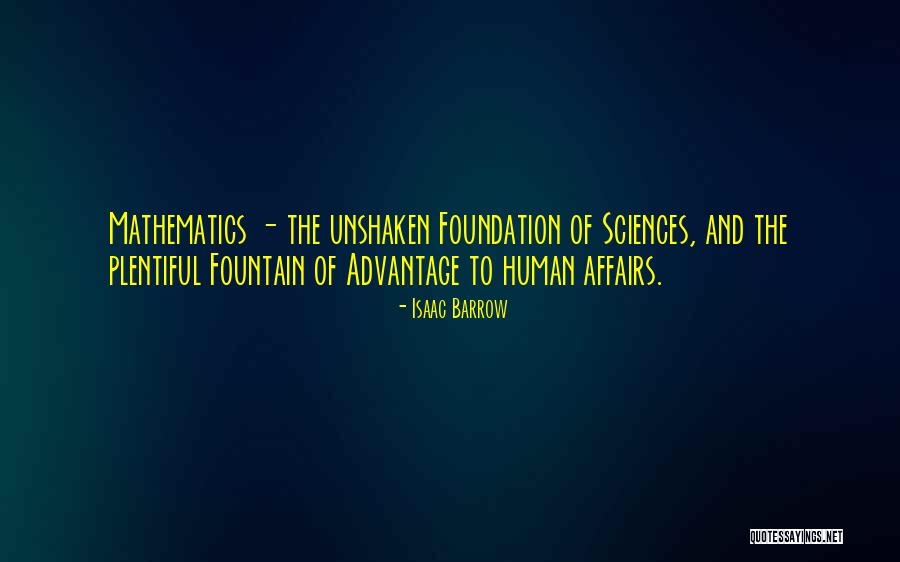 Human Sciences Quotes By Isaac Barrow Human Sciences Quotes By Isaac Barrow