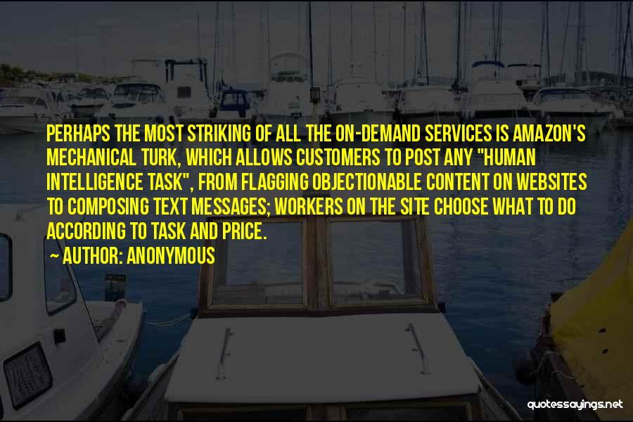 Human Services Quotes By Anonymous