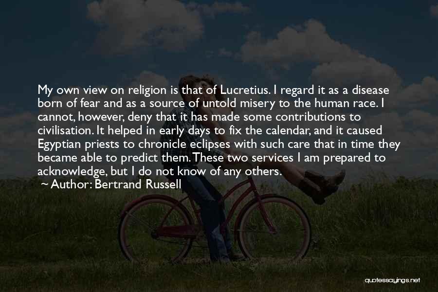 Human Services Quotes By Bertrand Russell