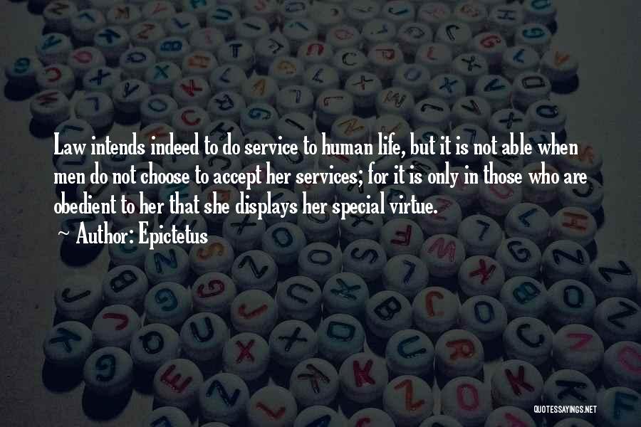 Human Services Quotes By Epictetus