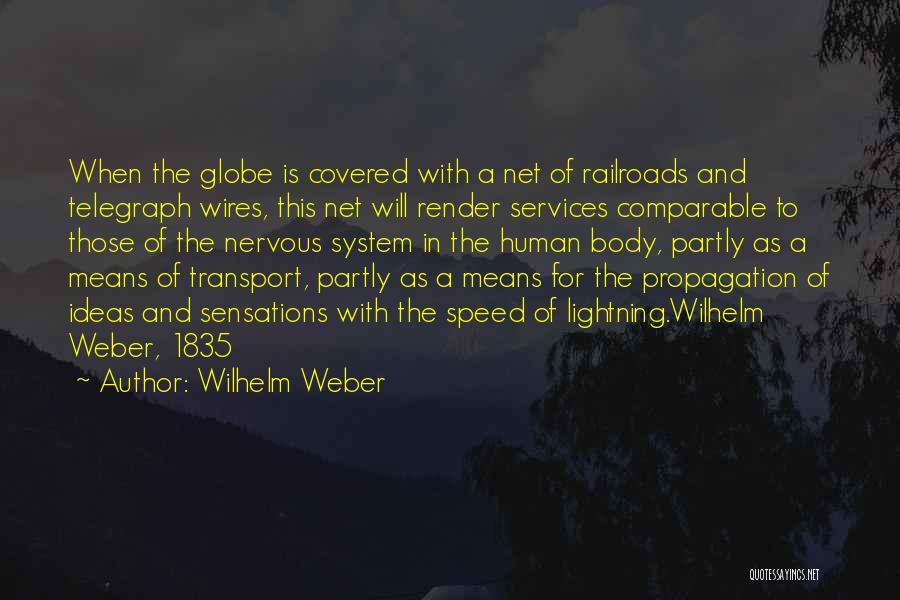 Human Services Quotes By Wilhelm Weber