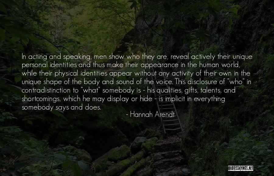 Human Shortcomings Quotes By Hannah Arendt Human Shortcomings Quotes By Hannah Arendt