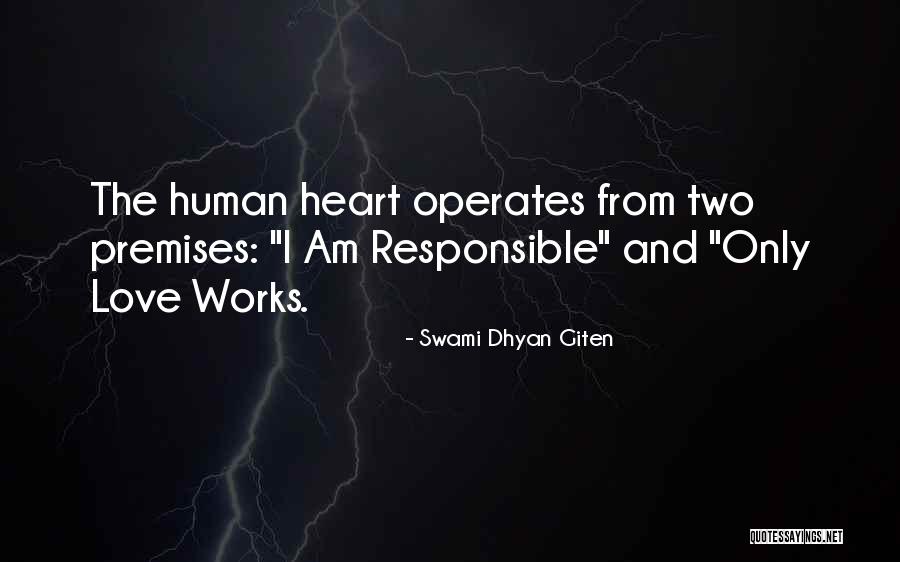 Human Spirituality Quotes By Swami Dhyan Giten