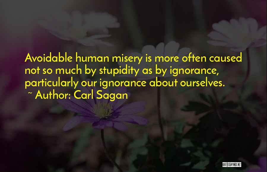 Human Stupidity Quotes By Carl Sagan