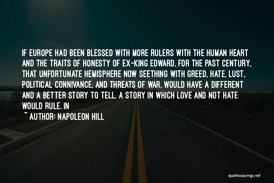 Human Traits Quotes By Napoleon Hill