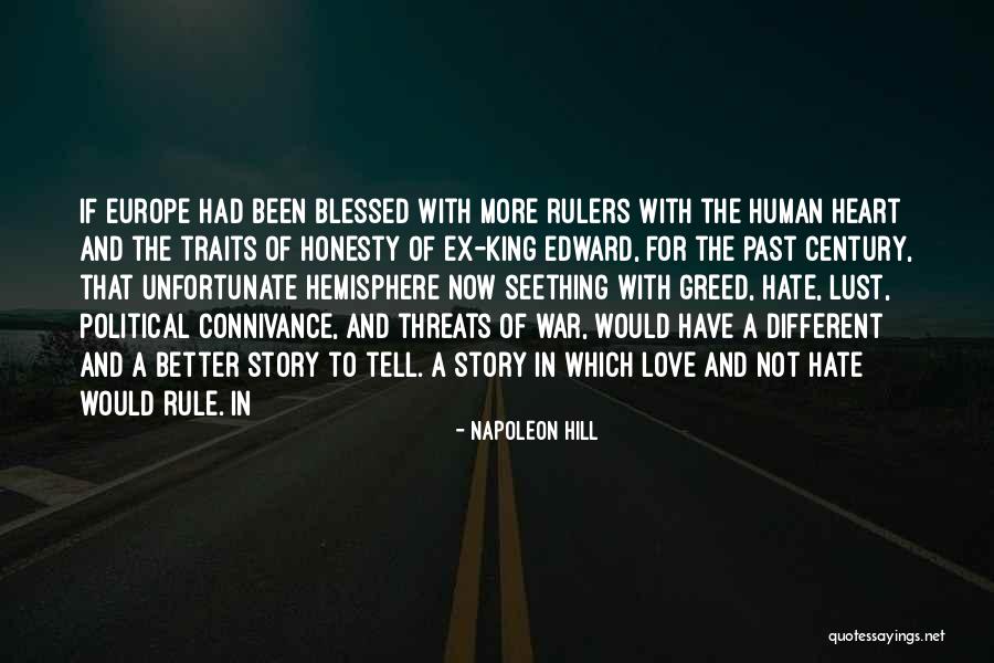 Human Traits Quotes By Napoleon Hill