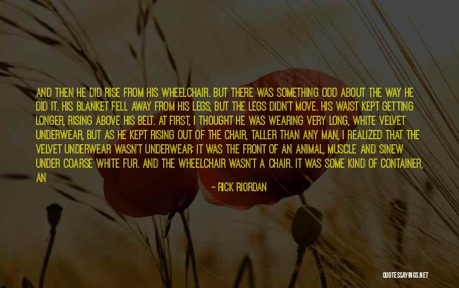 Human Vs Animal Quotes By Rick Riordan