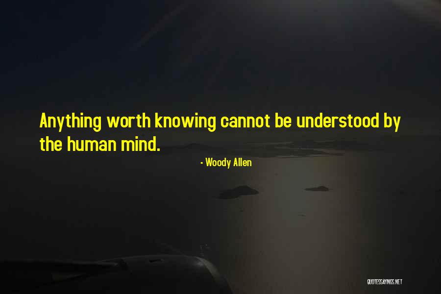 Human Worth Quotes By Woody Allen Human Worth Quotes By Woody Allen