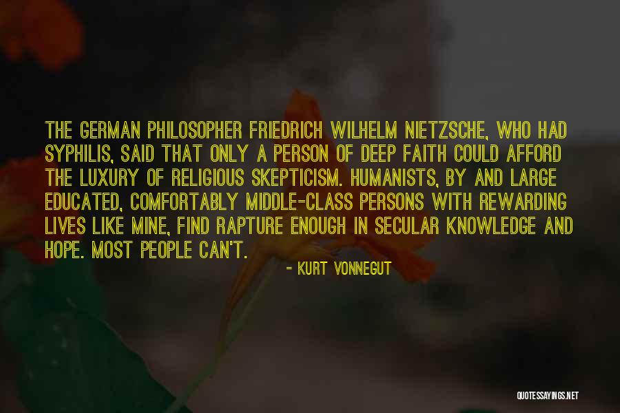 Humanists Quotes By Kurt Vonnegut