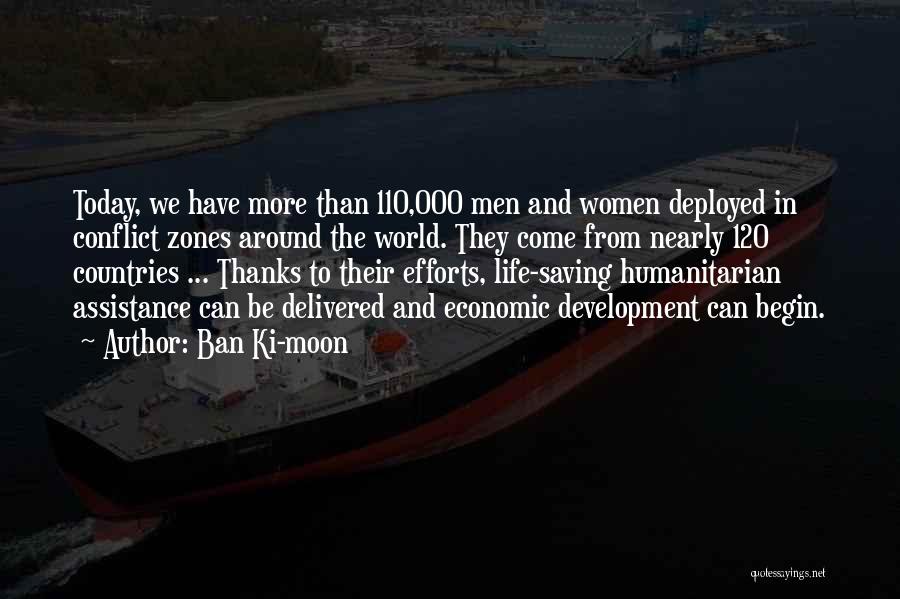 Humanitarian Assistance Quotes By Ban Ki-moon
