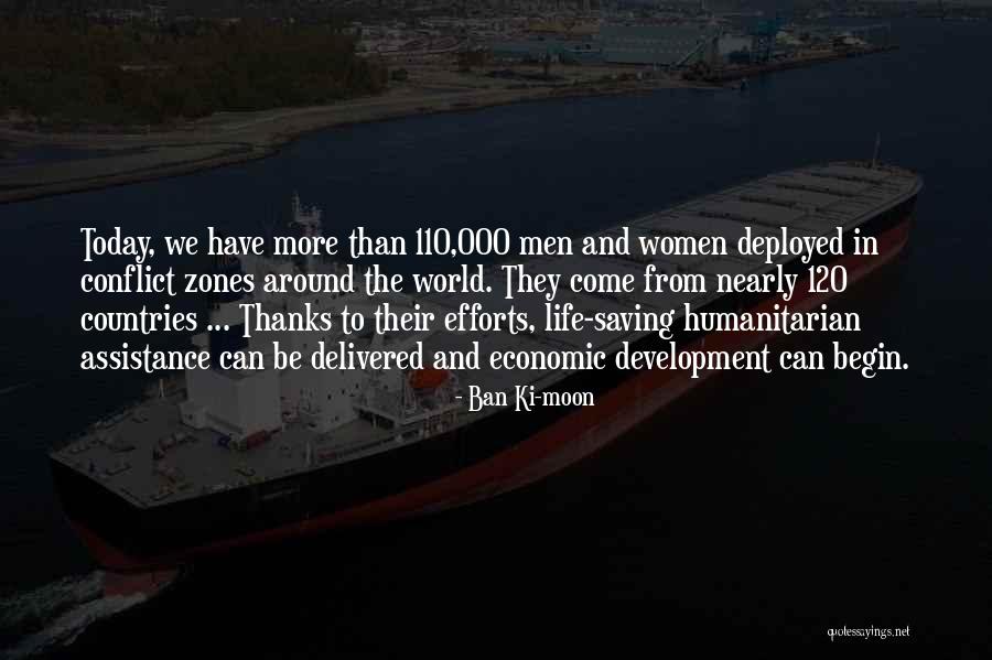 Humanitarian Assistance Quotes By Ban Ki-moon