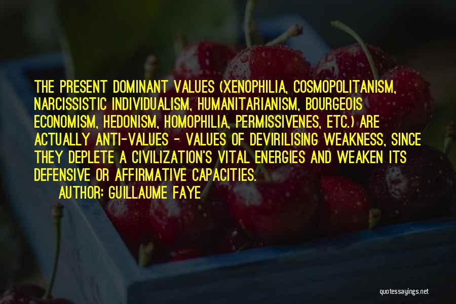 Humanitarianism Quotes By Guillaume Faye