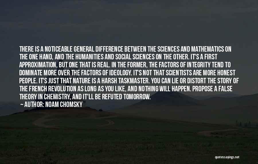 Humanities And Social Sciences Quotes By Noam Chomsky