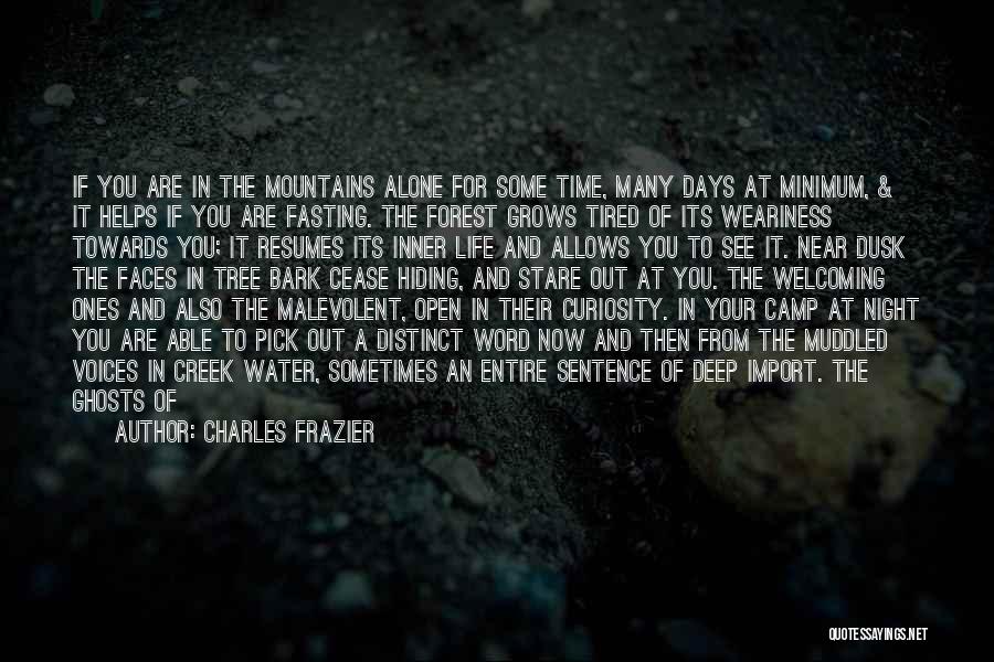 Humanity And Animals Quotes By Charles Frazier