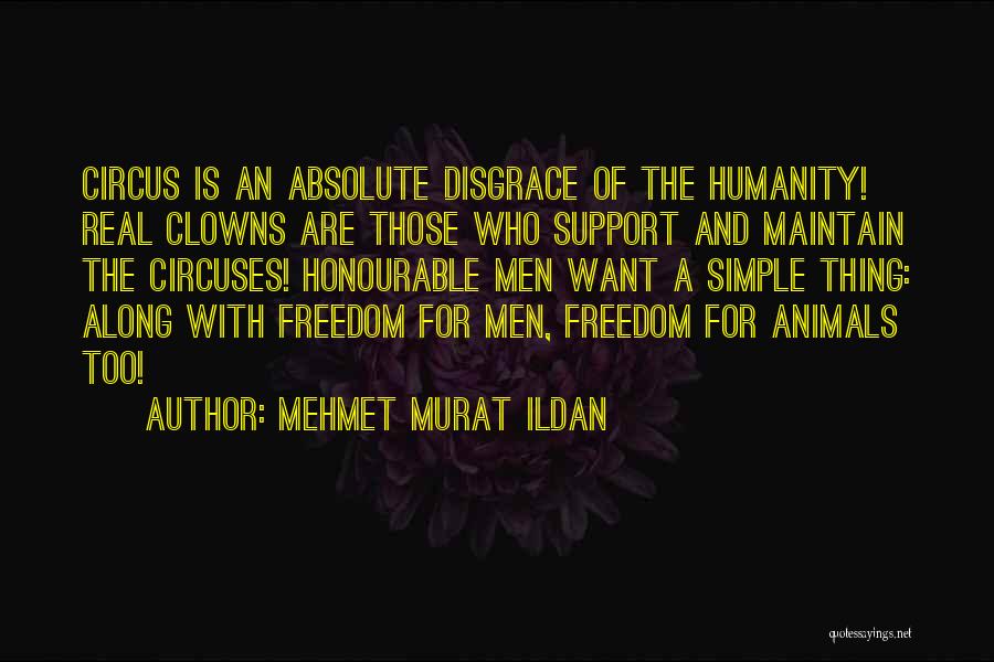 Humanity And Animals Quotes By Mehmet Murat Ildan