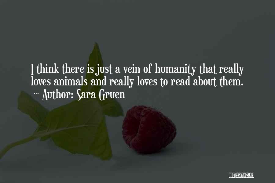 Humanity And Animals Quotes By Sara Gruen