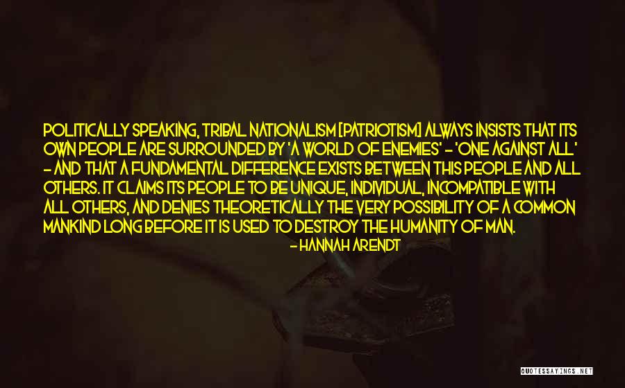 Humanity And Mankind Quotes By Hannah Arendt Humanity And Mankind Quotes By Hannah Arendt