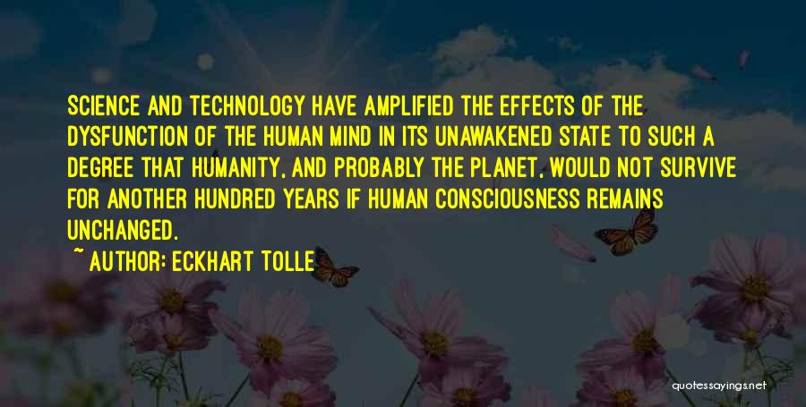 Humanity And Science Quotes By Eckhart Tolle