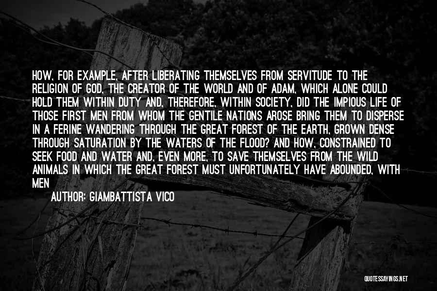 Humanity And Society Quotes By Giambattista Vico