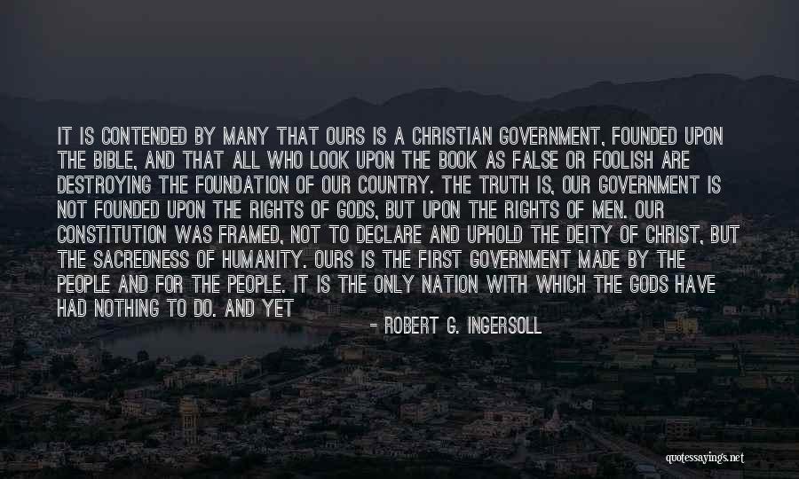 Humanity From The Bible Quotes By Robert G. Ingersoll Humanity From The Bible Quotes By Robert G. Ingersoll