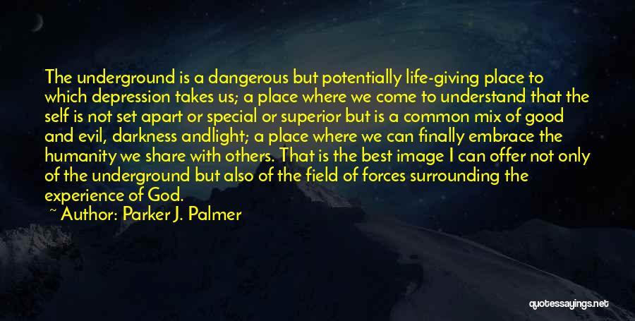 Humanity Good And Evil Quotes By Parker J. Palmer