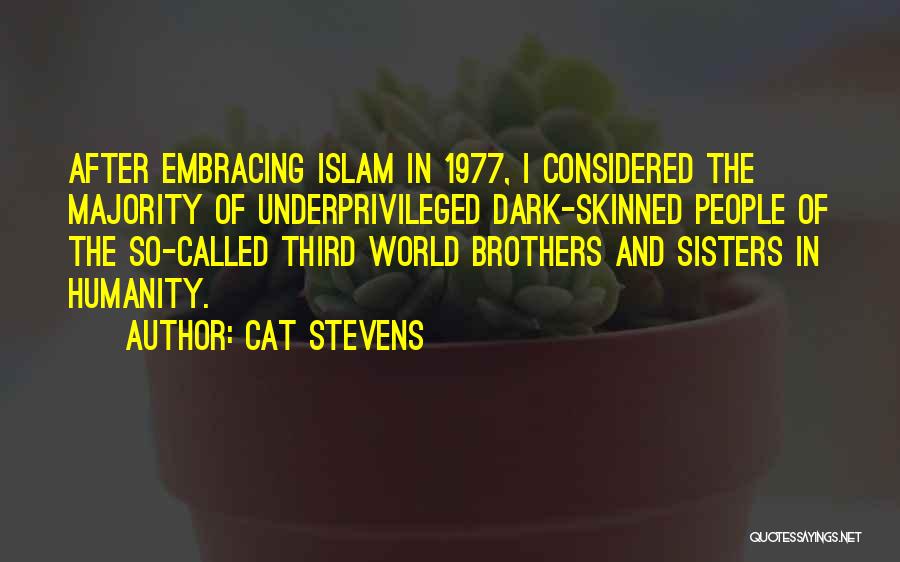 Humanity In Islam Quotes By Cat Stevens