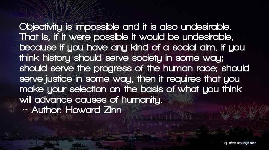 Humanity In Society Quotes By Howard Zinn