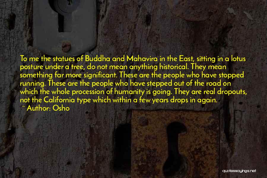 Humanity In The Road Quotes By Osho