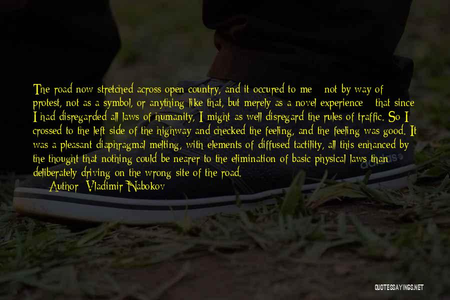 Humanity In The Road Quotes By Vladimir Nabokov