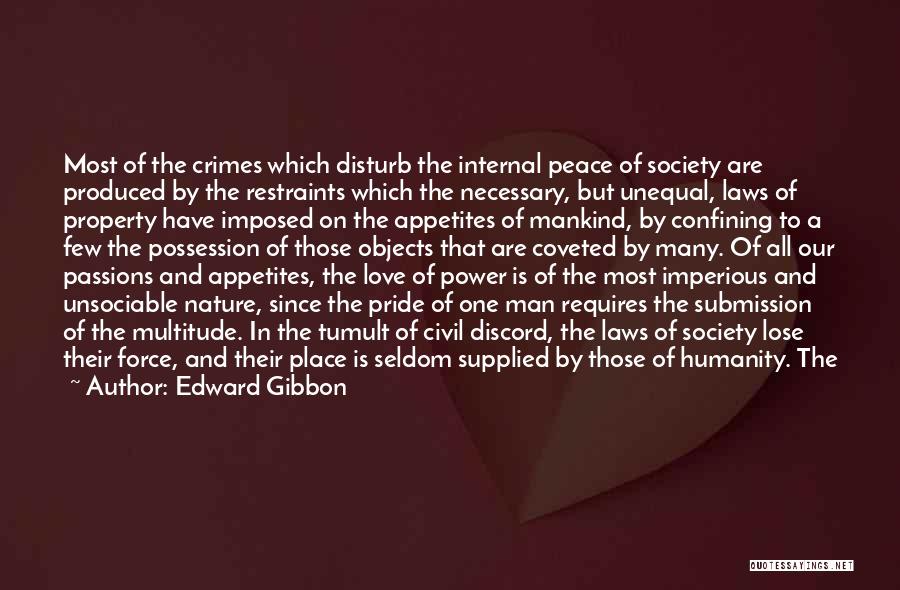 Humanity Nature Quotes By Edward Gibbon