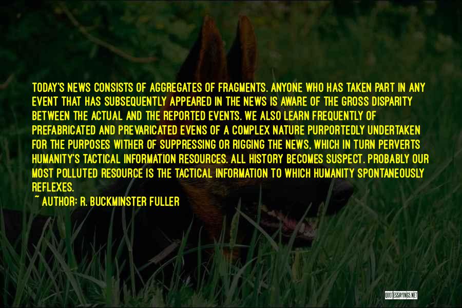 Humanity Nature Quotes By R. Buckminster Fuller