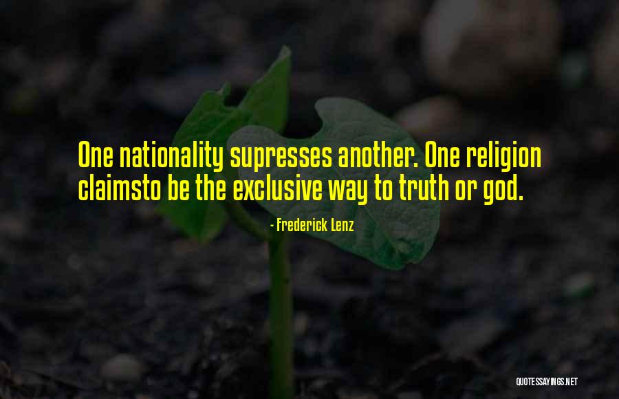 Humanity Vs Religion Quotes By Frederick Lenz Humanity Vs Religion Quotes By Frederick Lenz