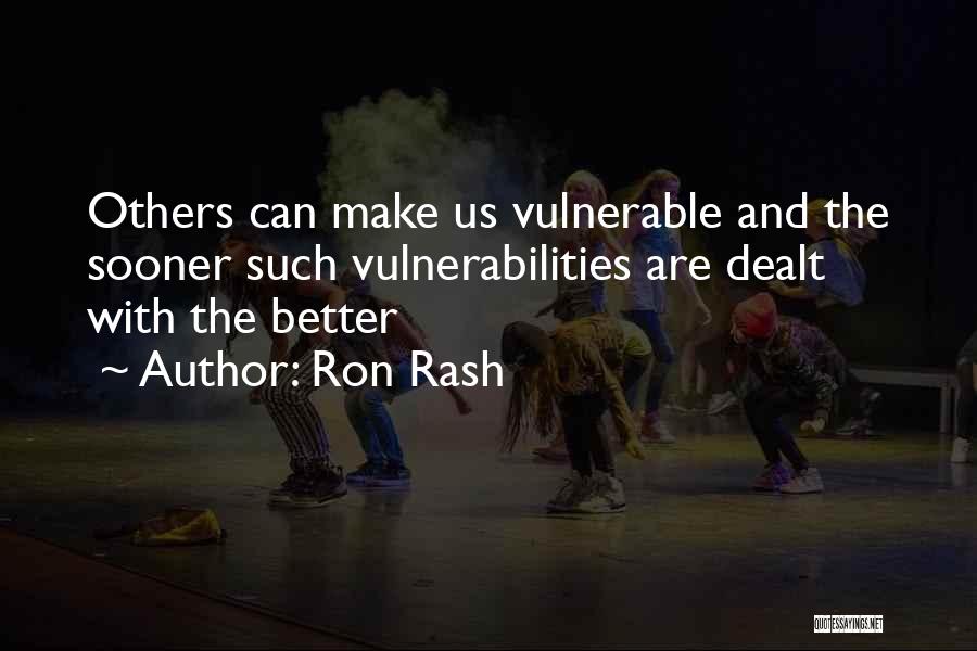 Humans And Love Quotes By Ron Rash