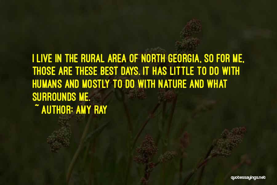Humans And Nature Quotes By Amy Ray