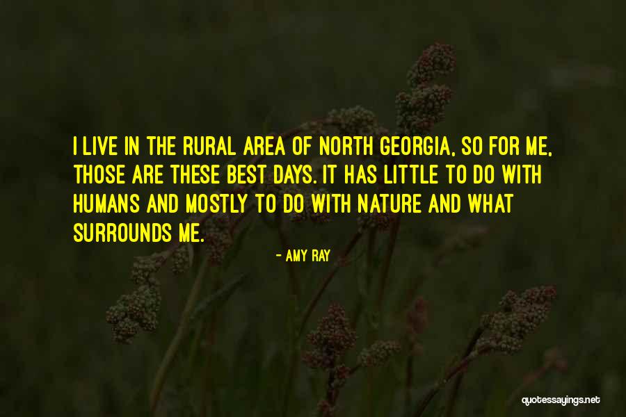 Humans And Nature Quotes By Amy Ray