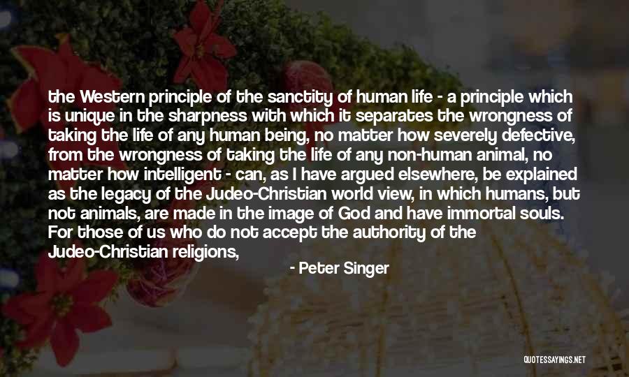 Humans Are Animals Quotes By Peter Singer