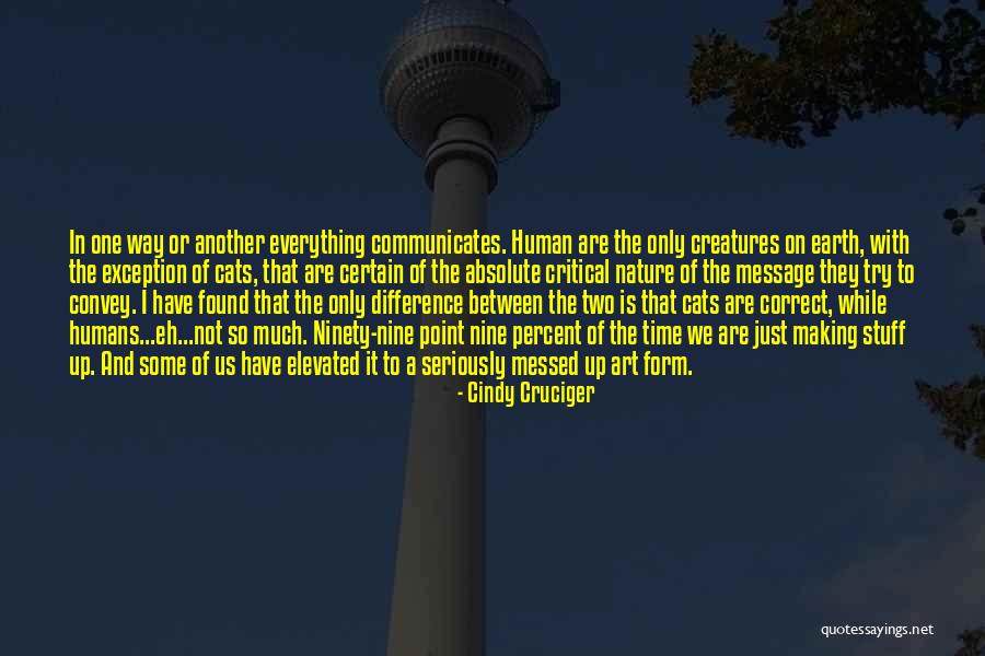 Humans Are What Percent Quotes By Cindy Cruciger Humans Are What Percent Quotes By Cindy Cruciger