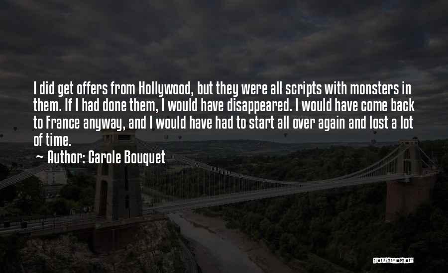 Humbarger Md Quotes By Carole Bouquet