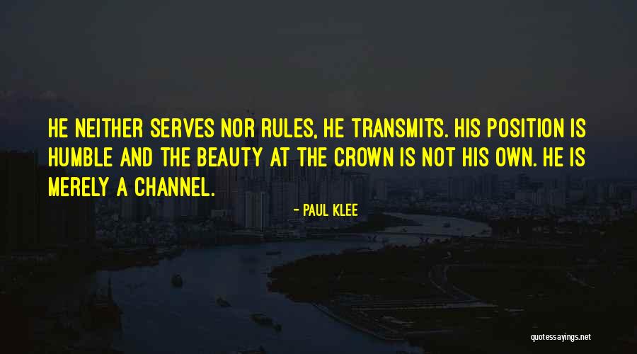 Humble Beauty Quotes By Paul Klee Humble Beauty Quotes By Paul Klee