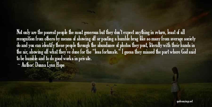 Humble Bragging Quotes By Donna Lynn Hope