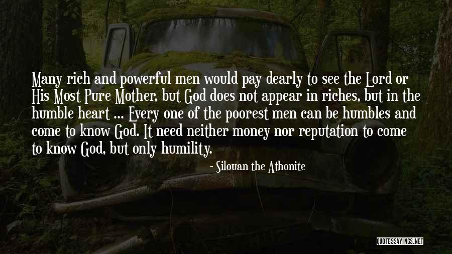 Humble Heart Quotes By Silouan The Athonite