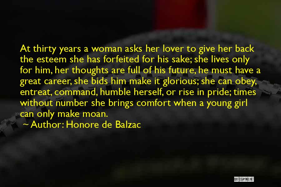 Humble Love Quotes By Honore De Balzac