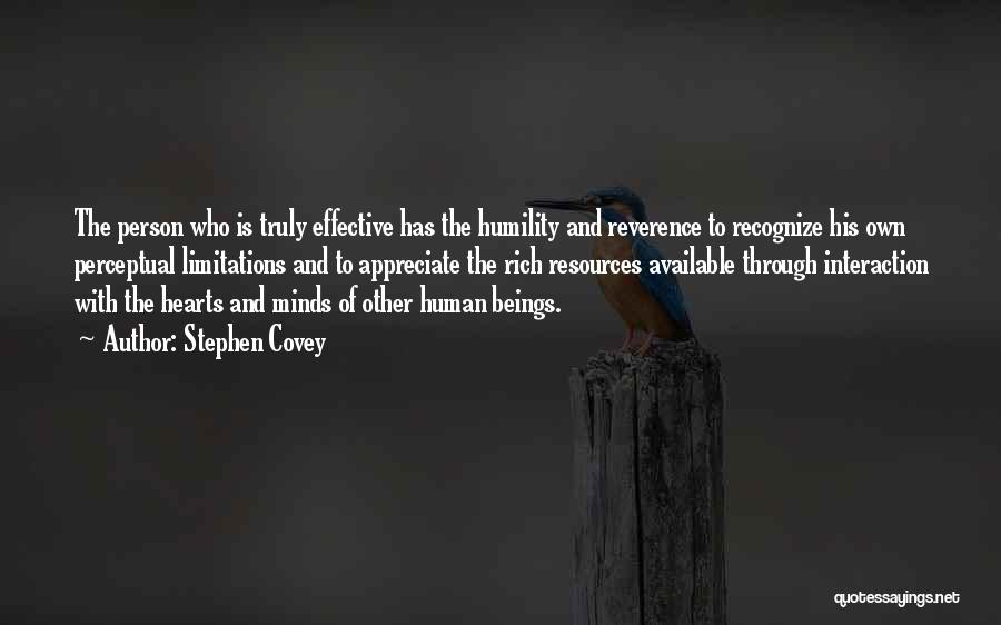 Humble Person Quotes By Stephen Covey