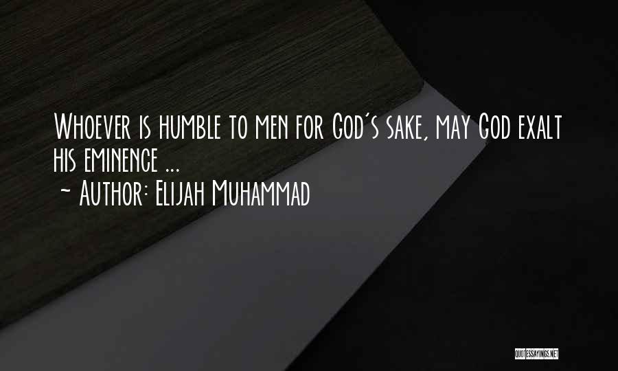 Humble Quotes By Elijah Muhammad