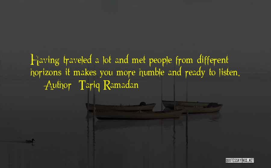 Humble Quotes By Tariq Ramadan