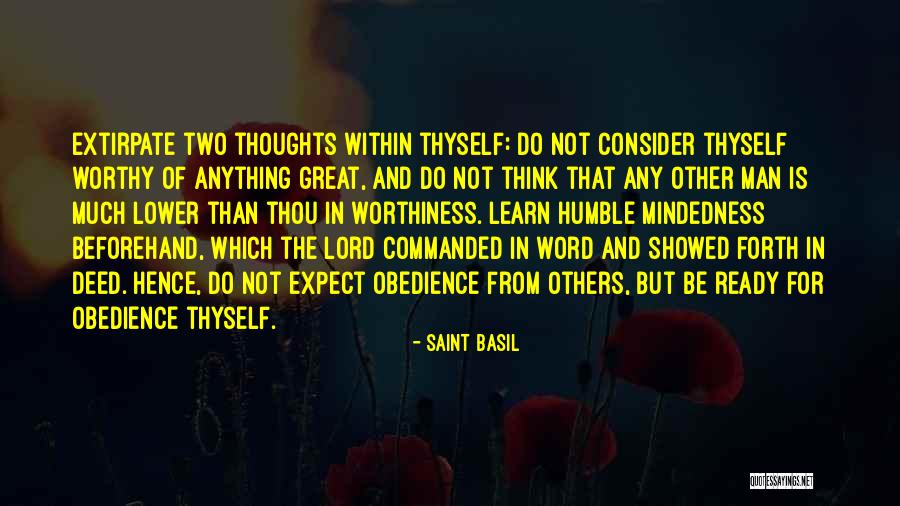 Humble Think Quotes By Saint Basil Humble Think Quotes By Saint Basil