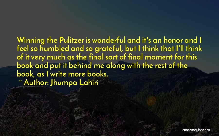 Humbled Quotes By Jhumpa Lahiri