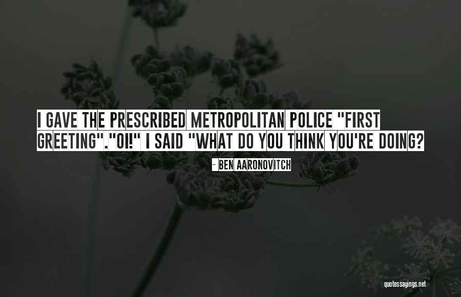 Humdingers Binghamton Quotes By Ben Aaronovitch Humdingers Binghamton Quotes By Ben Aaronovitch