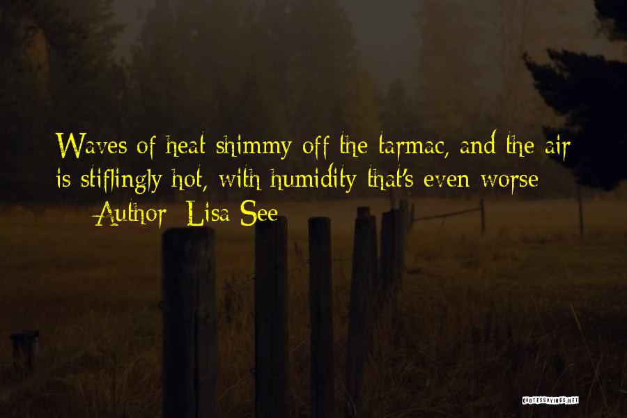 Humidity Quotes By Lisa See